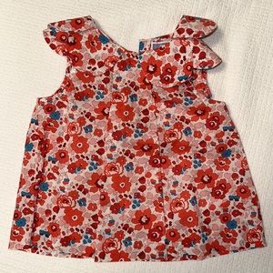 Jacadi Liberty Print Blouse